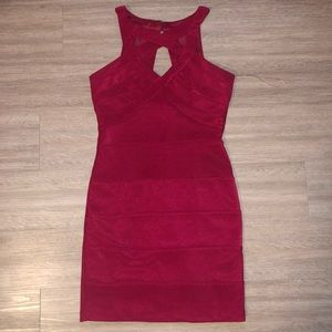 Homecoming Bandage Style Dress w/ Cutouts
